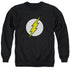 DC FLASH/FL CLASSIC - ADULT CREWNECK SWEATSHIRT - BLACK