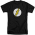 DC FLASH/FL CLASSIC - S/S ADULT TALL 18/1 - BLACK