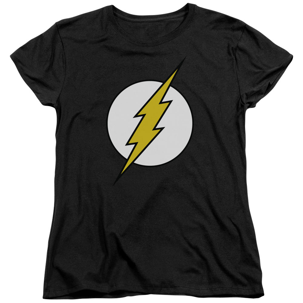 DC FLASH/FL CLASSIC - S/S WOMENS TEE - BLACK