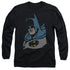 DC/LITE BRITE BATMAN - L/S ADULT 18/1 - BLACK