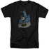 DC/LITE BRITE BATMAN - S/S ADULT TALL 18/1 - BLACK