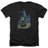 DC/LITE BRITE BATMAN - ADULT HEATHER - BLACK