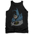 DC/LITE BRITE BATMAN - ADULT TANK - BLACK