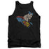 DC/LITE BRITE SUPERMAN - ADULT TANK - BLACK