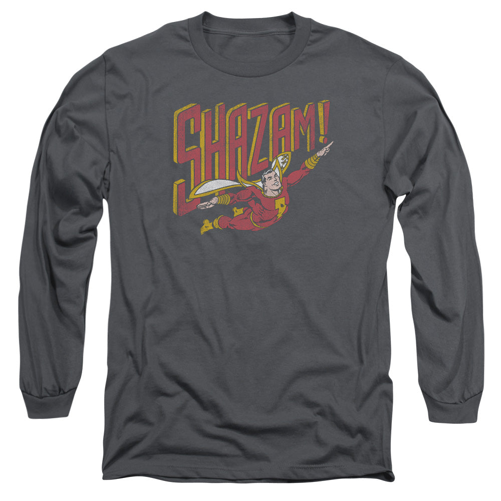 DC/RETRO MARVEL - L/S ADULT 18/1 - CHARCOAL