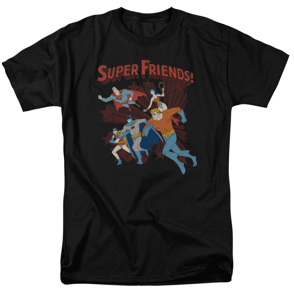 DC/SUPER RUNNING - S/S ADULT 18/1 - BLACK