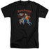 DC/SUPER RUNNING - S/S ADULT TALL 18/1 - BLACK