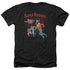 DC/SUPER RUNNING - ADULT HEATHER - BLACK