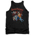 DC/SUPER RUNNING - ADULT TANK - BLACK