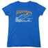 DC/AQUAMAN AQUA SWIM - S/S WOMENS TEE - ROYAL BLUE