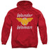 DC/WONDER WINGS - ADULT PULLOVER HOODIE - RED