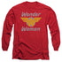 DC/WONDER WINGS - L/S ADULT 18/1 - RED