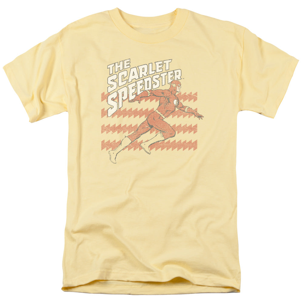 DC FLASH/SCARLET SPEEDSTER - S/S ADULT 18/1 - BANANA
