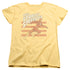 DC FLASH/SCARLET SPEEDSTER - S/S WOMENS TEE - BANANA