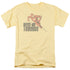 DC FLASH/KEEP ON TRUCKIN - S/S ADULT 18/1 - BANANA