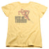 DC FLASH/KEEP ON TRUCKIN - S/S WOMENS TEE - BANANA