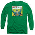 DC/DECK THE HALLS - L/S ADULT 18/1 - KELLY GREEN