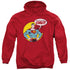DC/COAL - ADULT PULLOVER HOODIE - RED