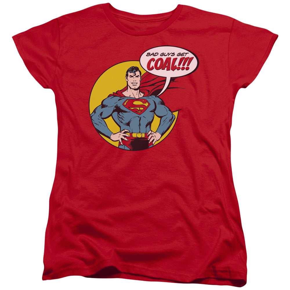 DC/COAL - S/S WOMENS TEE - RED