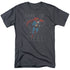 DC/HARDENED HEART - S/S ADULT 18/1  -  CHARCOAL