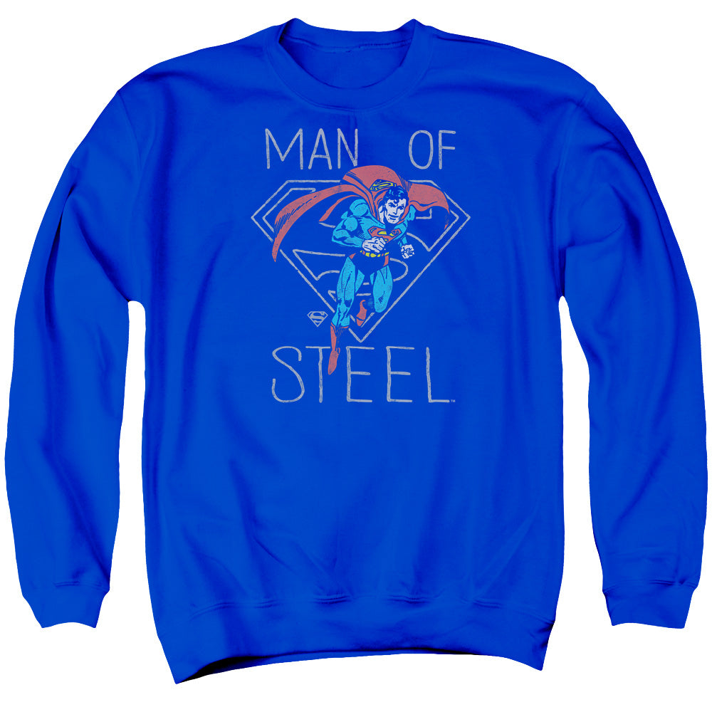 DC/HARDENED HEART - ADULT CREWNECK SWEATSHIRT - ROYAL BLUE