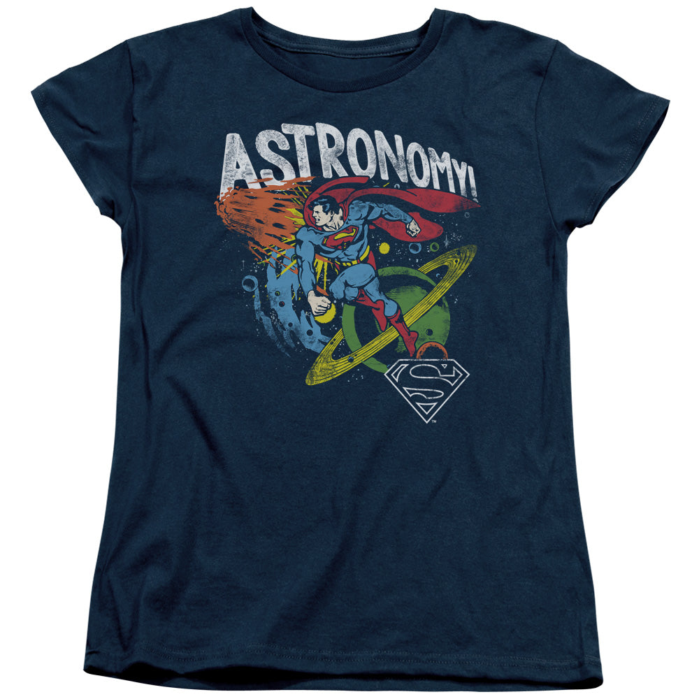 DC/ASTRONOMY - S/S WOMENS TEE - NAVY