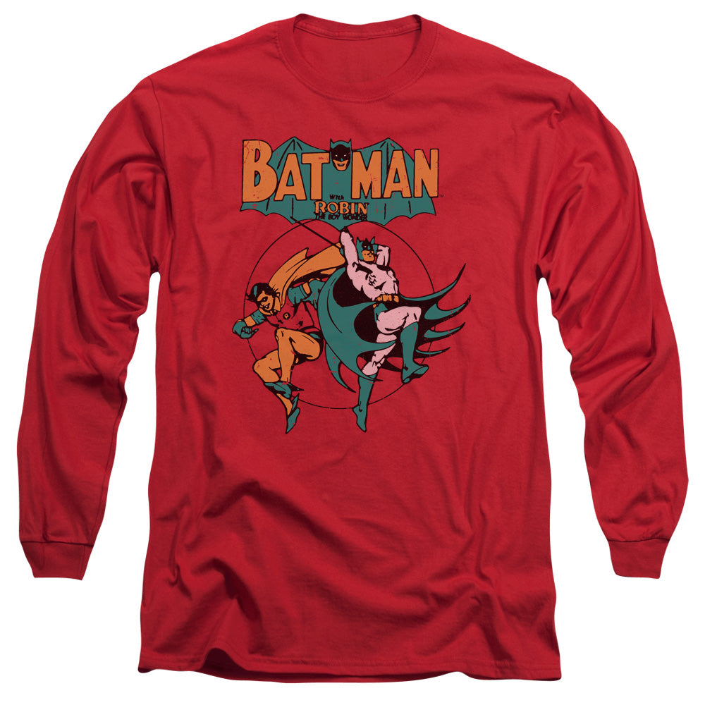 DC/STARLING SHOCK -  L/S ADULT 18/1  - RED