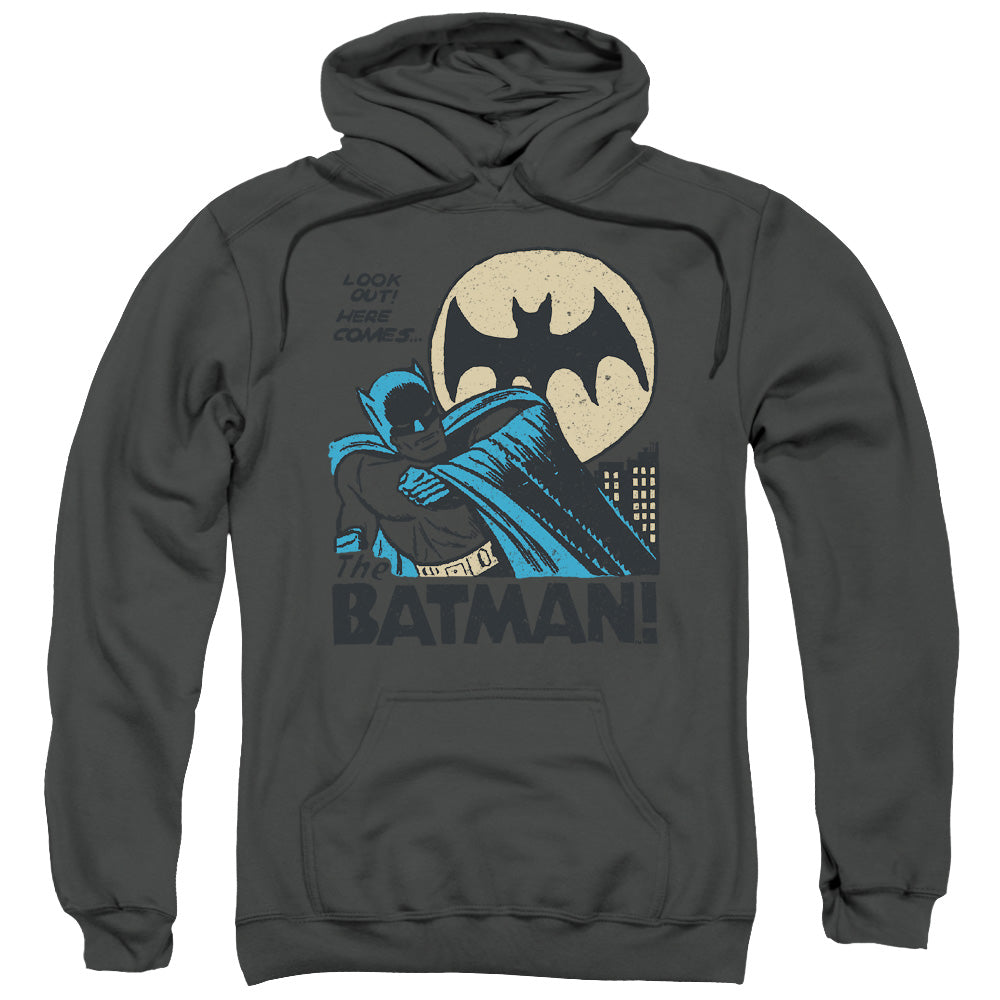 DC/LOOK OUT - ADULT PULLOVER HOODIE - CHARCOAL