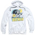 DC/NIGHT OFF - ADULT PULLOVER HOODIE - WHITE