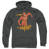 DC FLASH/WHIRLWIND - ADULT PULLOVER HOODIE - CHARCOAL