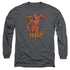 DC FLASH/WHIRLWIND -  L/S ADULT 18/1  - CHARCOAL