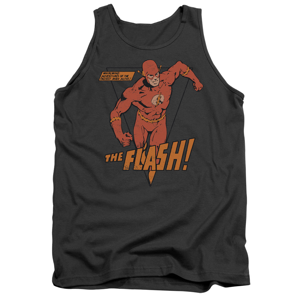 DC FLASH/WHIRLWIND - ADULT TANK - CHARCOAL