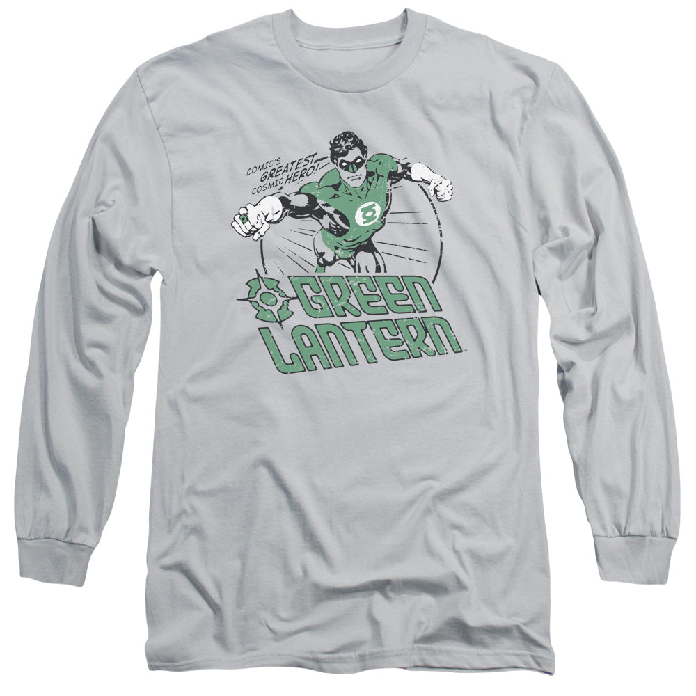 DC/COSMIC HERO -  L/S ADULT 18/1  - SILVER