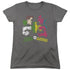 DC/GL VS SINESTRO - S/S WOMENS TEE - CHARCOAL