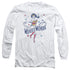 DC/WONDER STARS -  L/S ADULT 18/1  - WHITE