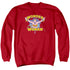 DC/FLYING THROUGH - ADULT CREWNECK SWEATSHIRT - RED