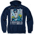 DC/FLY SOLO - ADULT PULLOVER HOODIE - NAVY