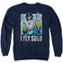 DC/FLY SOLO - ADULT CREWNECK SWEATSHIRT - NAVY
