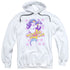 DC/VALIANT - ADULT PULLOVER HOODIE - WHITE