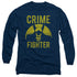 DC/FIGHT CRIME -  L/S ADULT 18/1  - NAVY