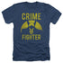 DC/FIGHT CRIME - ADULT HEATHER - NAVY