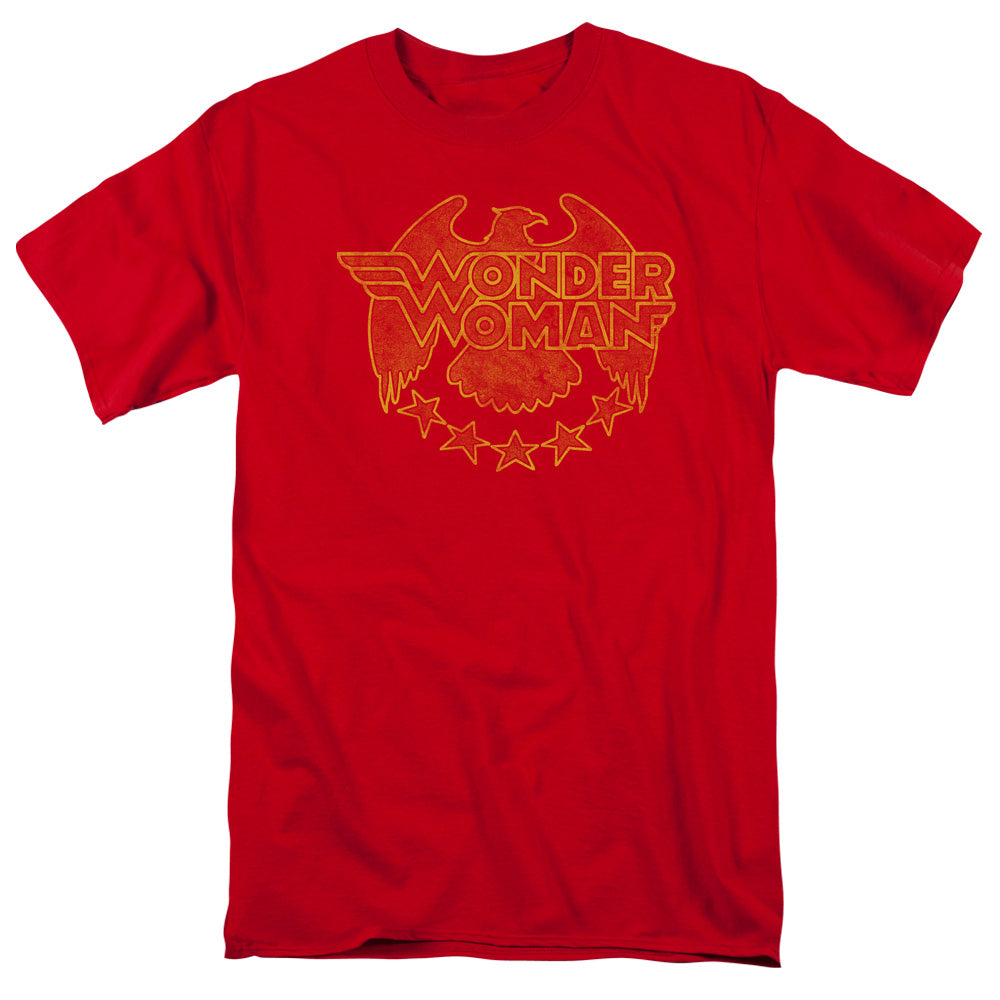 DC/WONDER EAGLE - S/S ADULT 18/1  -  RED