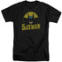 DC/CIRCLE BAT - S/S ADULT TALL 18/1 - BLACK