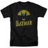 DC/CIRCLE BAT - S/S ADULT 18/1  -  BLACK