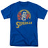 DC/SUPER CIRCLE - S/S ADULT 18/1  -  ROYAL BLUE