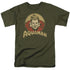 DC/AQUAMAN AQUA CIRCLE - S/S ADULT 18/1 - MILITARY GREEN