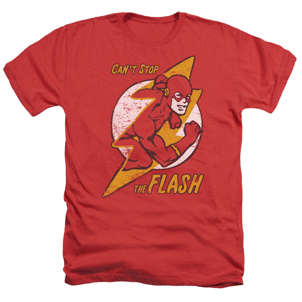 DC FLASH/FLASH BOLT - ADULT HEATHER - RED
