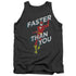 DC FLASH/FASTER THAN YOU - ADULT TANK - CHARCOAL