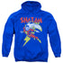 DC/LETS FLY - ADULT PULLOVER HOODIE - ROYAL BLUE