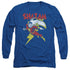 DC/LETS FLY -  L/S ADULT 18/1  - ROYAL BLUE